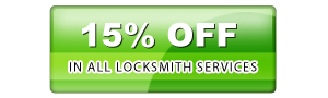 15% off on all locksmith services